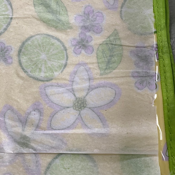 NWT Avon Travel Case New Green & Yellow Makeup Cosmetics Bag Pouch NEW - Picture 8 of 11